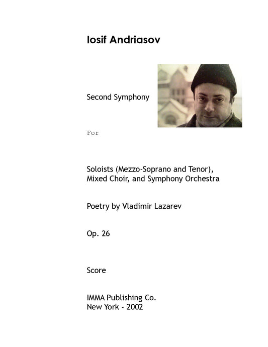055A. Iosif Andriasov: Second Symphony, Op. 26. (Electronic)
