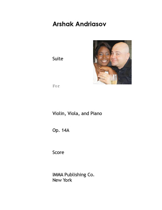 094. Arshak Andriasov: Suite, Op. 14A for Violin, Viola, and Piano.